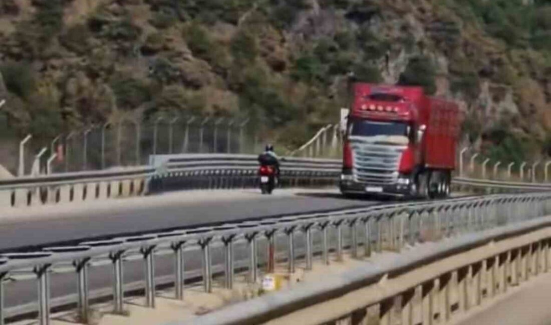 Tokat'ta ters şeritte sürüş yapan motosiklet sürücüsüne 9 bin 267