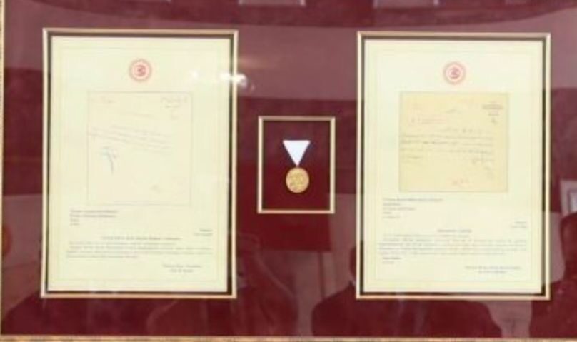 TBMM Komisyonu Başkanı Adil Karaismailoğlu, Trabzon'a 1924'te verilen İstiklal Madalyası'nın