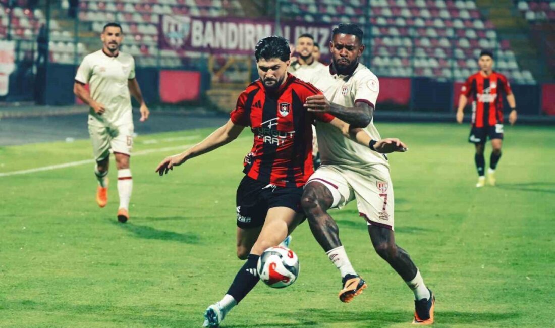 Trendyol 1. Lig'in 4. haftasında Vanspor FK, Atatürk Stadyumu'nda Bandırmaspor'a