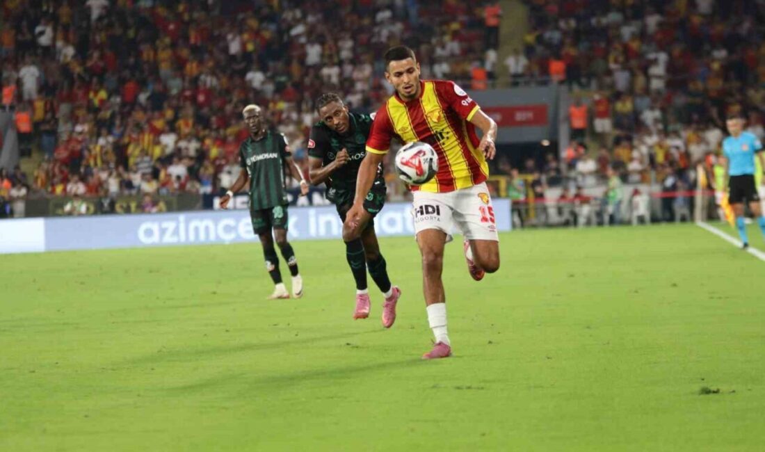 Trendyol Süper Lig'in 4. haftasında Göztepe, Konyaspor ile 1-1 berabere