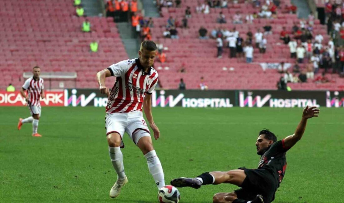 Trendyol Süper Lig'in açılış maçında Samsunspor, Gençlerbirliği'ni 1-0 mağlup ederek