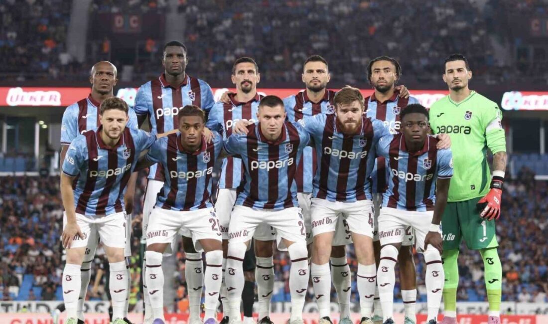 Trabzonspor, Trendyol Süper Lig'in açılış maçında Kocaelispor ile oynadığı karşılaşmanın
