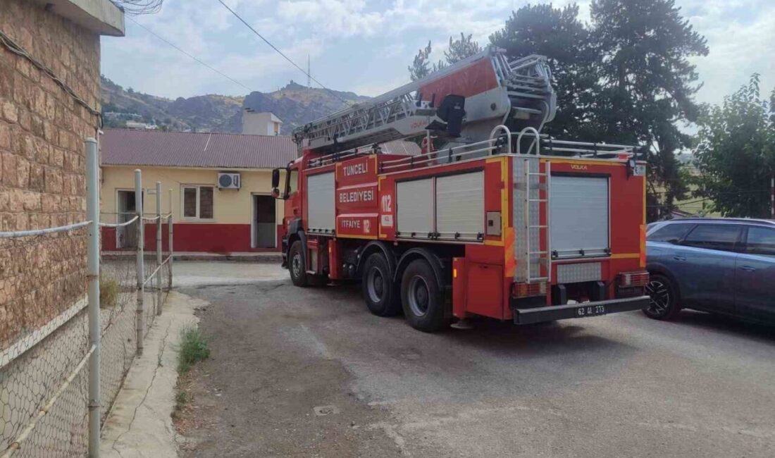 Tunceli Merkez Cezaevi’nde gerçekleştirilen yangın tatbikatı, gerçek bir olay gibi