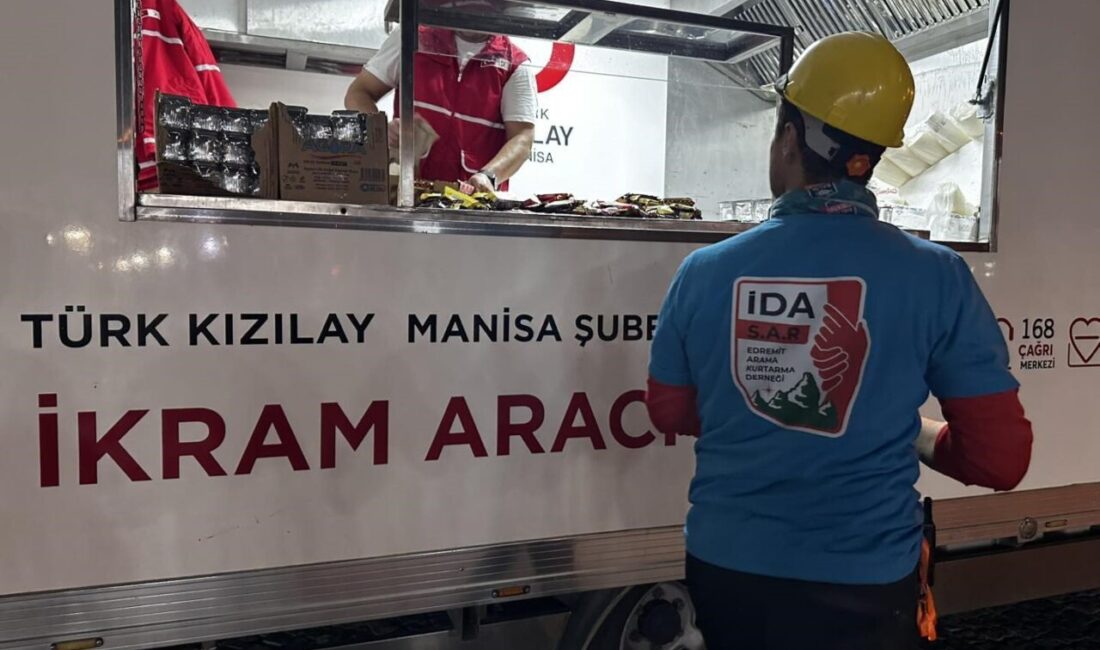 Türk Kızılay Manisa İl Merkezi, Balıkesir'in Sındırgı ilçesinde meydana gelen