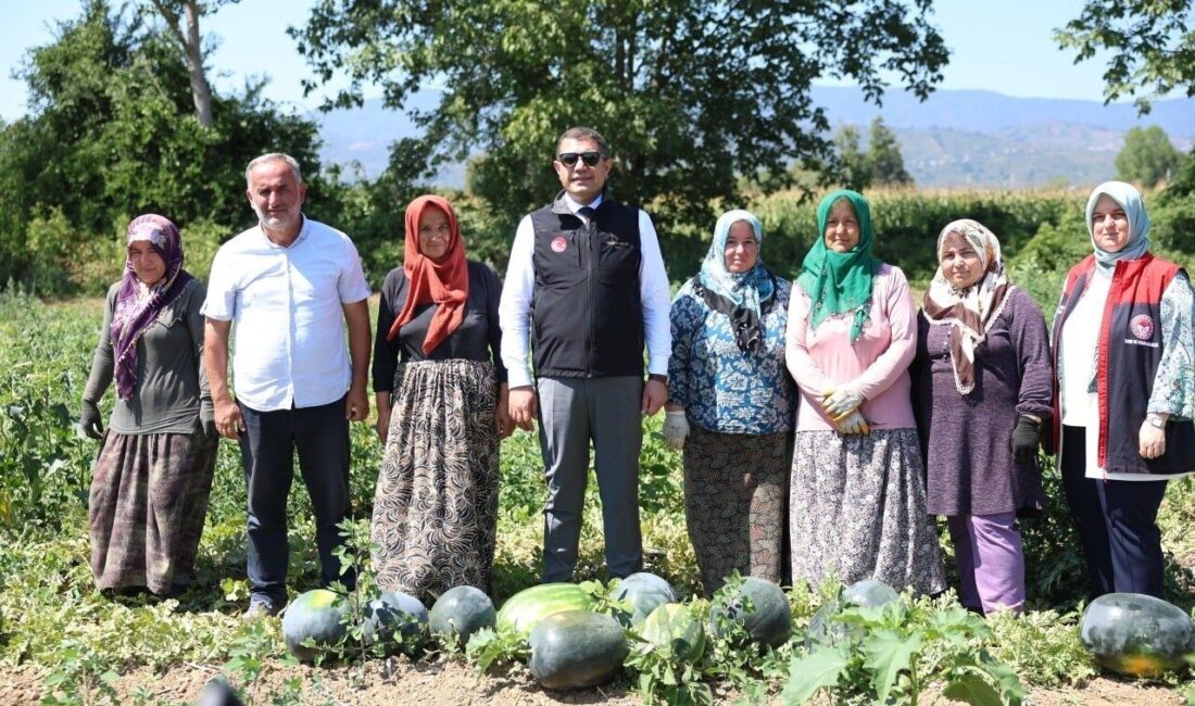 Düzce Valisi Selçuk Aslan, Sarayyeri Mahallesi'nde Yüksek Ziraat Mühendisi Ali