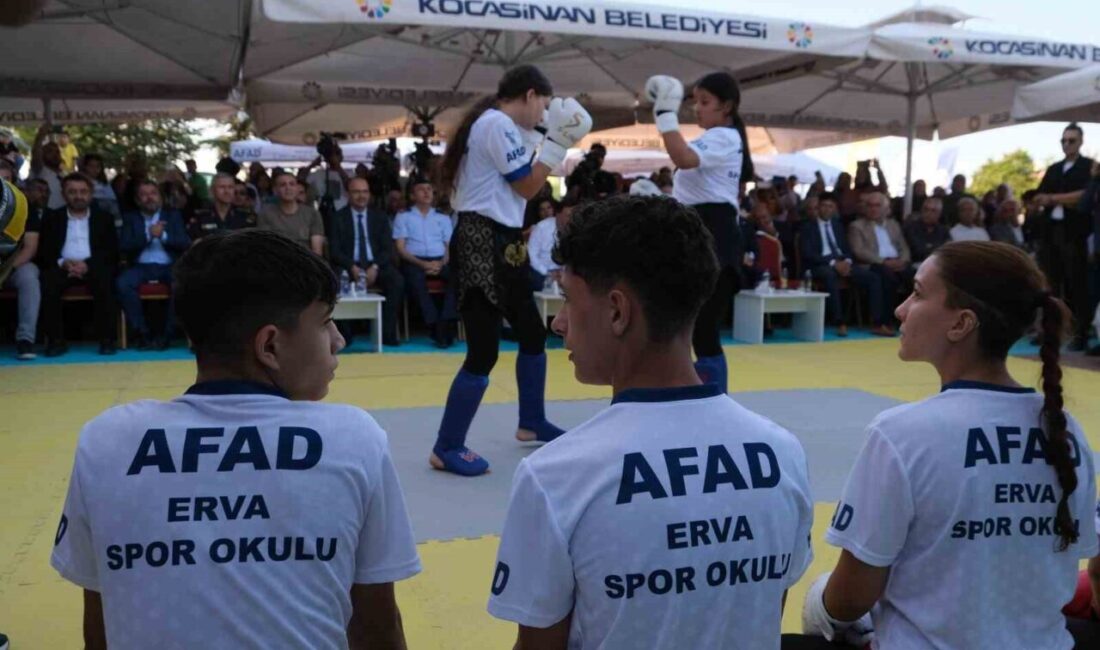 Kayseri Valiliği, AFAD Erva Spor Okulu'nu Yenidoğan Mahallesi'nde açtı. Vali