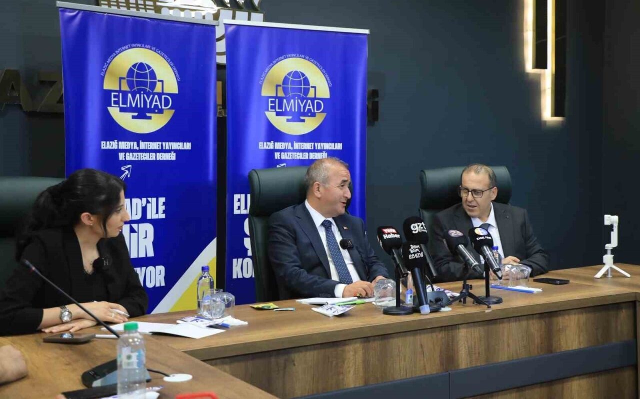 Elazığ Valisi Numan Hatipoğlu, Elmiyad ile Şehir Konuşuyor programının ilk