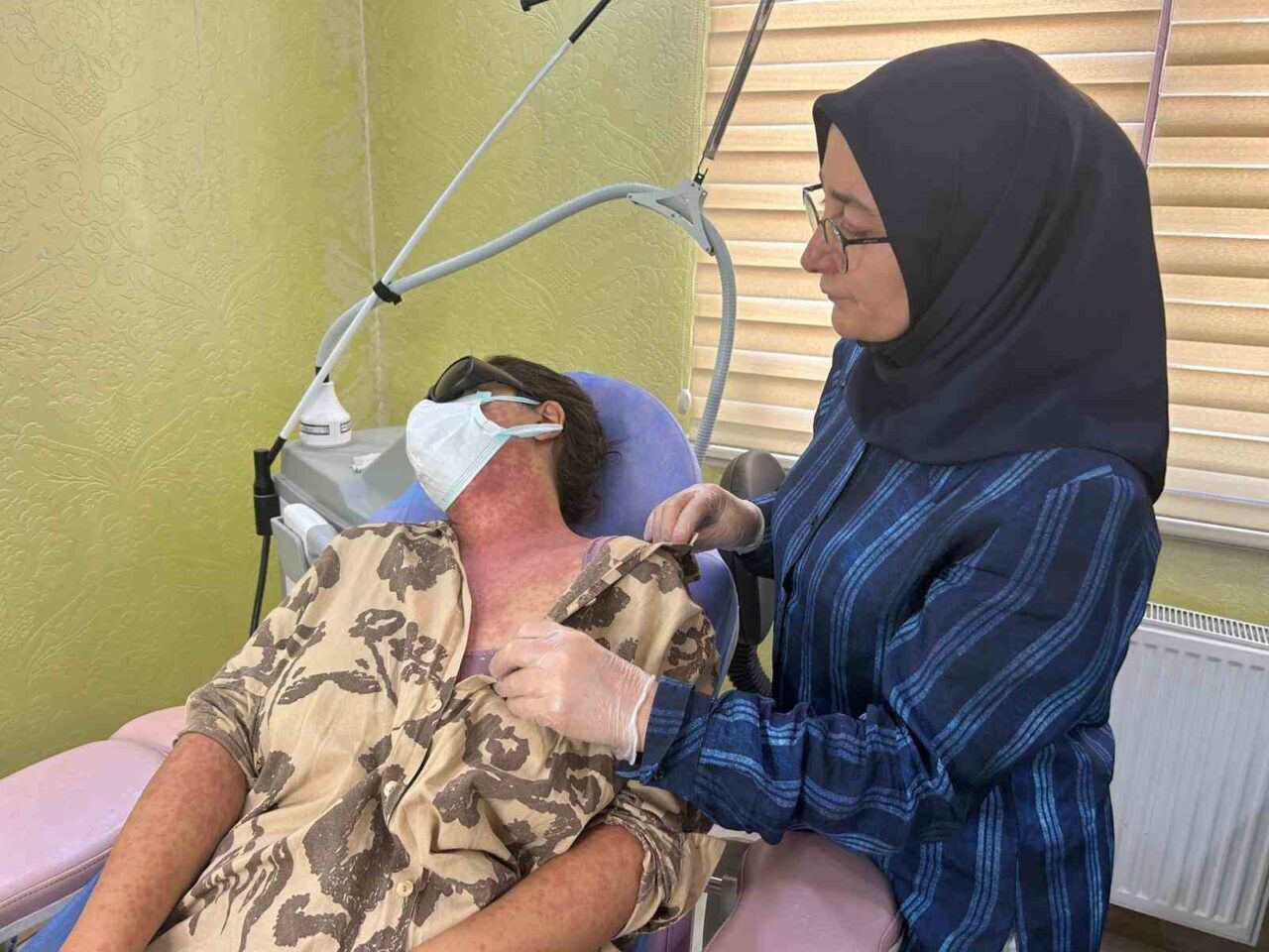 Van'da sosyal medya üzerinden satın alınan cilt beyazlatma kremi, ciddi