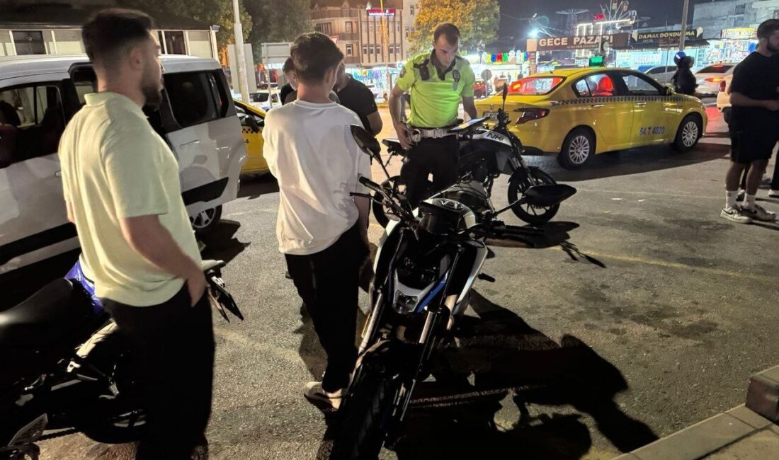 Sakarya'nın Karasu ilçesinde Temmuz ayında polis, 1.857 araca ceza keserken