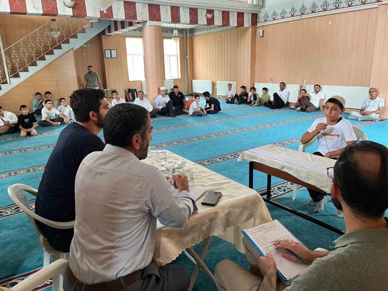 Van'ın İpekyolu ilçesinde, Yaz Kur'an Kursu öğrencilerine yönelik düzenlenen 'Hadis