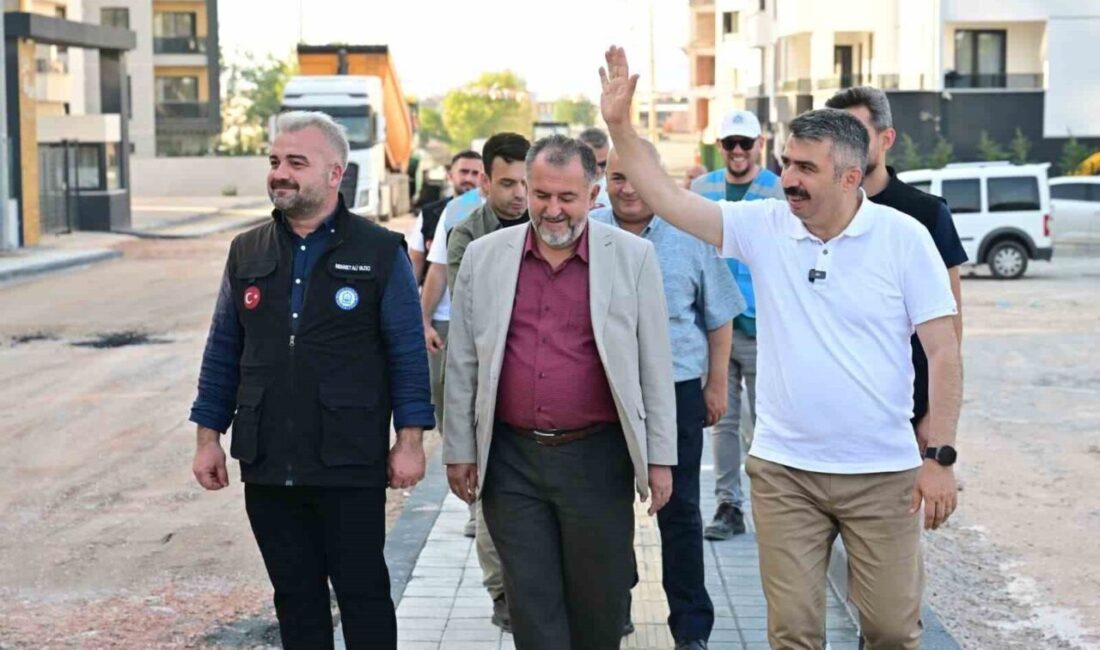 Yıldırım Belediyesi, ulaşımı iyileştirmek amacıyla Karapınar Mahallesi'nde yeni imar yolları,