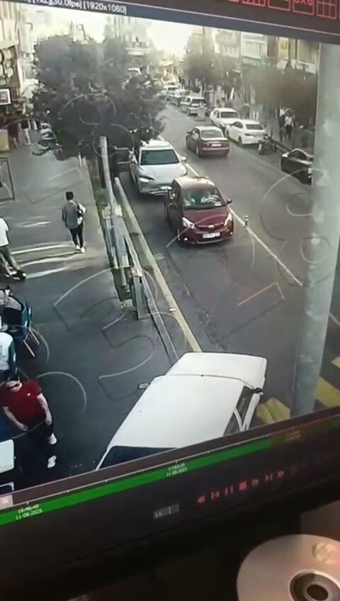 Nevşehir'de Gazi İ. isimli sürücü, ters yönde ilerleyerek yayaların güvenliğini
