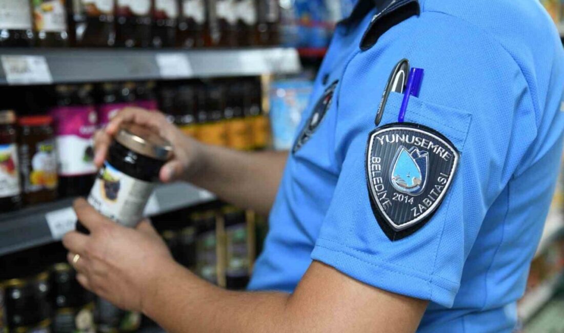 Yunusemre Belediyesi Zabıta Müdürlüğü, halk sağlığı için market ve fırınları