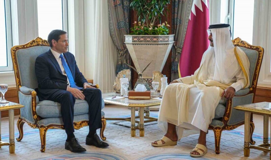 ABD Dışişleri Bakanı Marco Rubio, İsrail'in Katar saldırısının ardından Doha'da