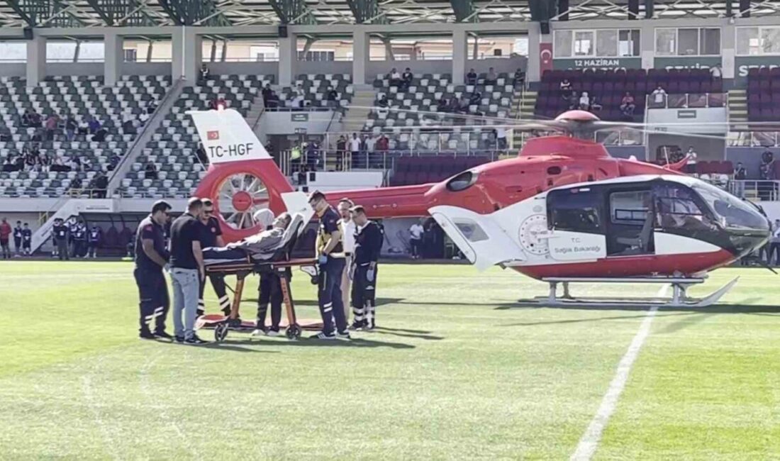 Amasya'da Amasyaspor ile 1461 Trabzon arasındaki Ziraat Türkiye Kupası maçı