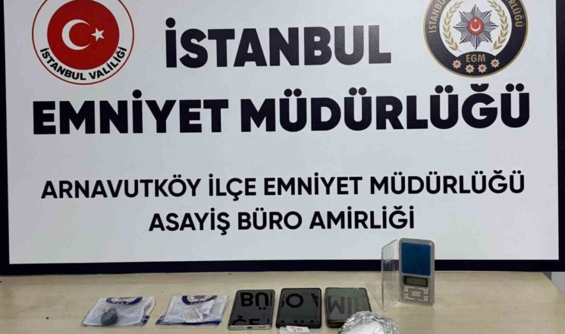 İstanbul’un Arnavutköy ilçesinde yapılan narkotik operasyonunda A.K., S.K., D.Z. ve