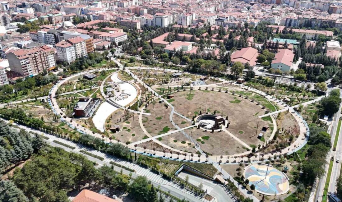 Eskişehir'deki Recep Tayyip Erdoğan Millet Bahçesi, bakımsızlık nedeniyle kötü bir