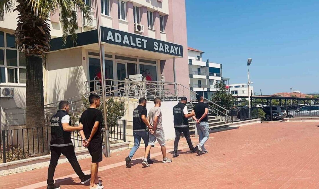 Balıkesir'in Edremit ve Ayvalık ilçelerinde yapılan uyuşturucu operasyonunda 6 kişi
