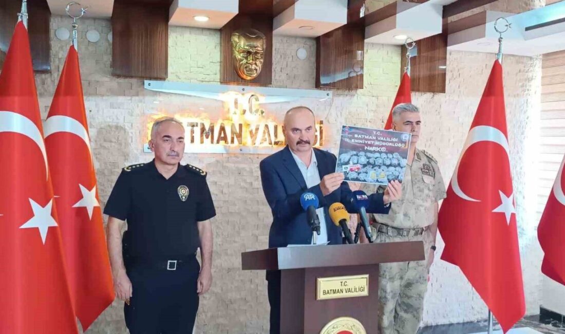 Batman Valisi Ekrem Canalp, asayiş uygulamaları ile ilgili verileri açıkladı
