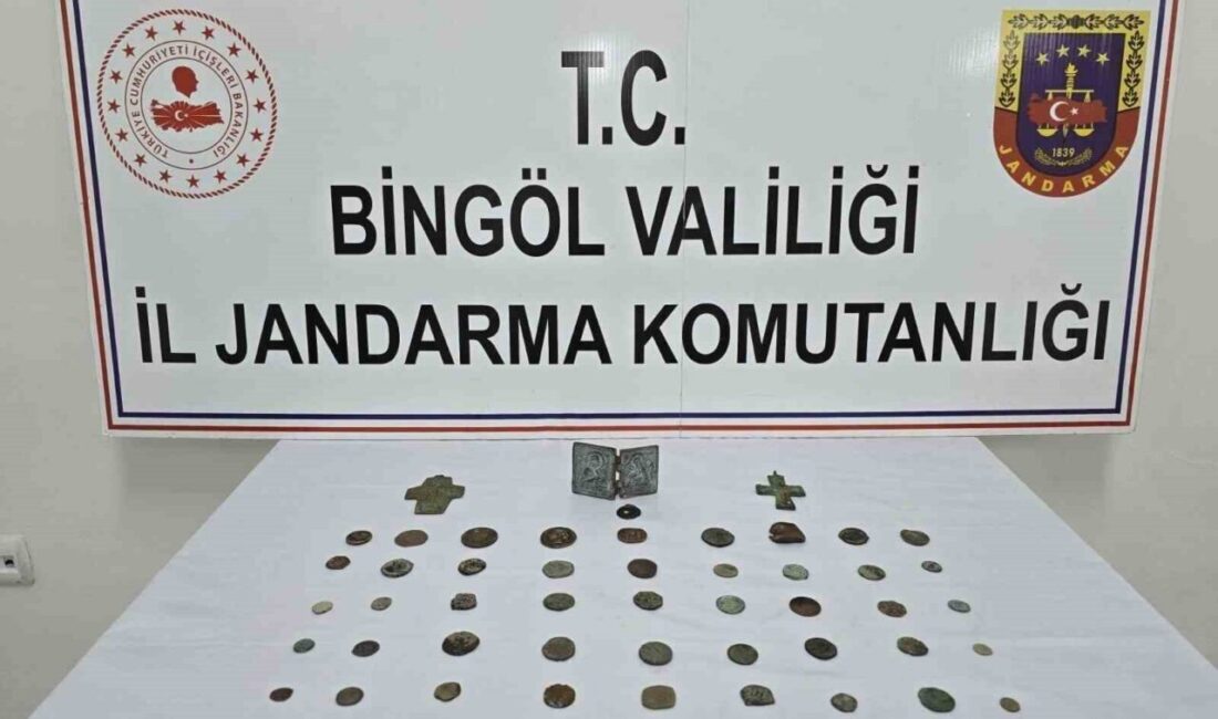 Bingöl İl Jandarma Komutanlığı, kaçak kazı ve tarihi eser kaçakçılığını