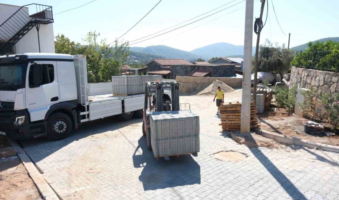 Bodrum Belediyesi, Fen İşleri Müdürlüğü aracılığıyla 2025 yılı için parke