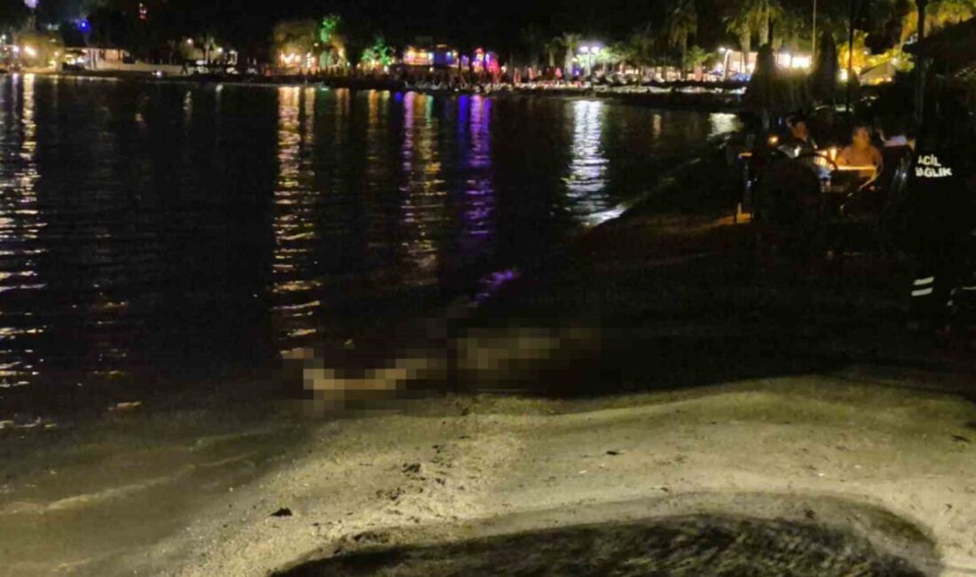 Bodrum'da 77 yaşındaki Macaristan uyruklu Laszlo Janos Kovacs, Gümbet sahilinde
