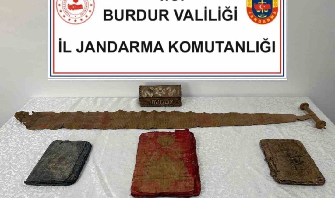 Burdur'un Bucak ilçesinde jandarma, Kültür ve Tabiat Varlıkları'nın korunması amacıyla