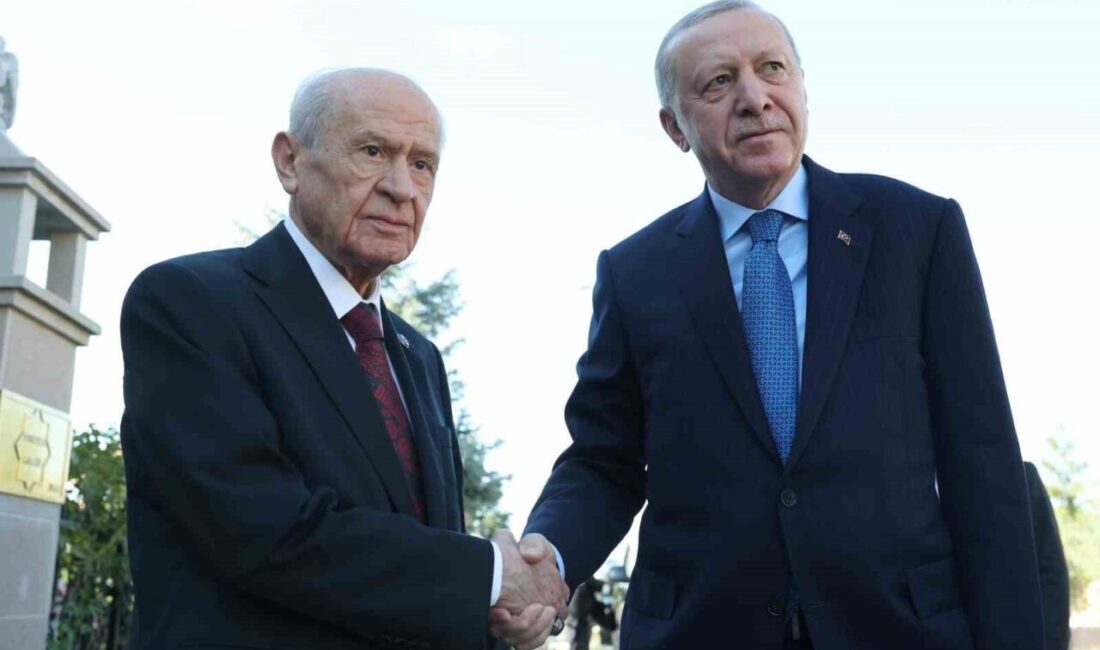Cumhurbaşkanı Recep Tayyip Erdoğan, Milliyetçi Hareket Partisi Genel Başkanı Devlet