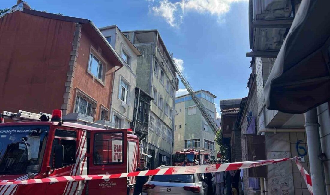 İstanbul Fatih’te, Cibali Caddesi’nde bulunan 5 katlı binanın 4’üncü katında