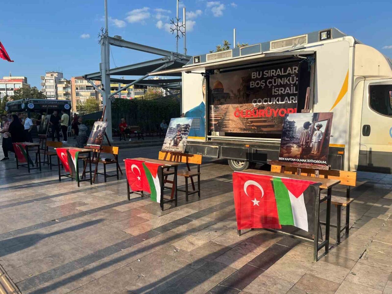 AK Parti Aydın İl Gençlik Kolları, Gazze'deki çocukların maruz kaldığı