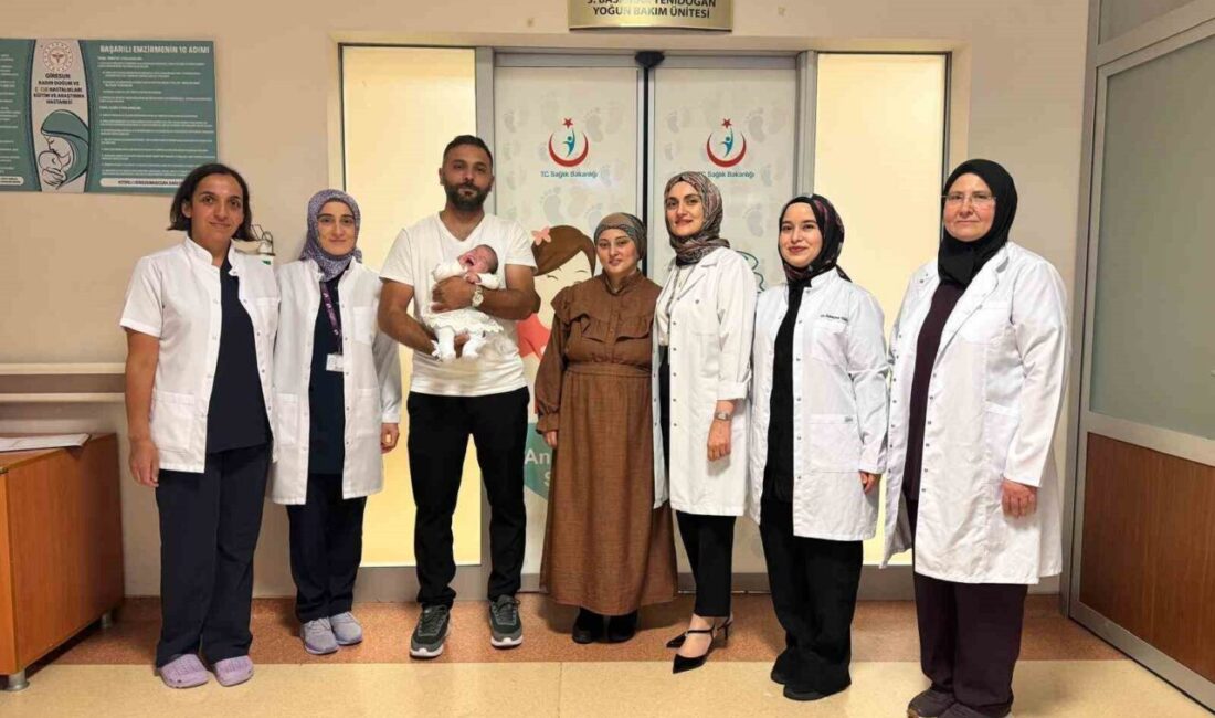 Giresun'da 24 haftalık prematüre doğan Buğlem bebek, 198 günlük yoğun