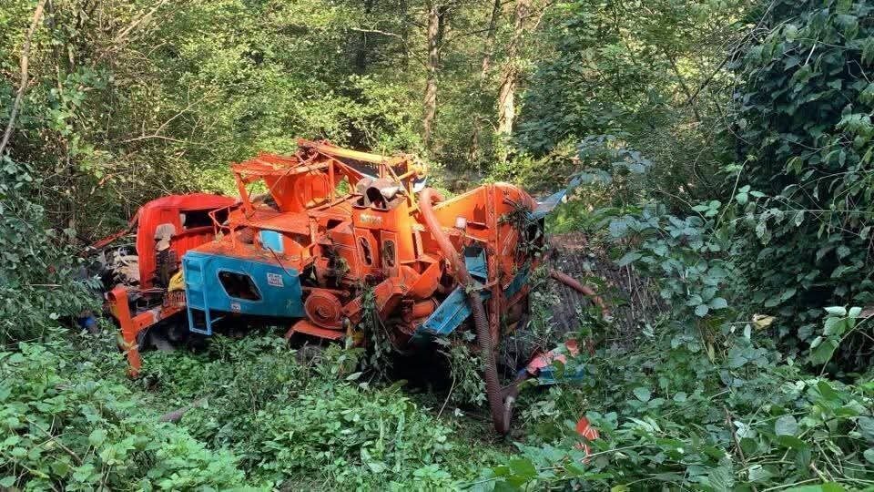 Giresun'un Dereli ilçesindeki Meşeliyatak köyünde Hasan Bayram'ın kullandığı patoz, direksiyon