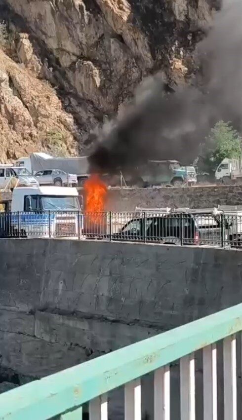 Gümüşhane'nin Torul ilçesinde Olgun Y.'ye ait LPG’li Tofaş marka otomobil