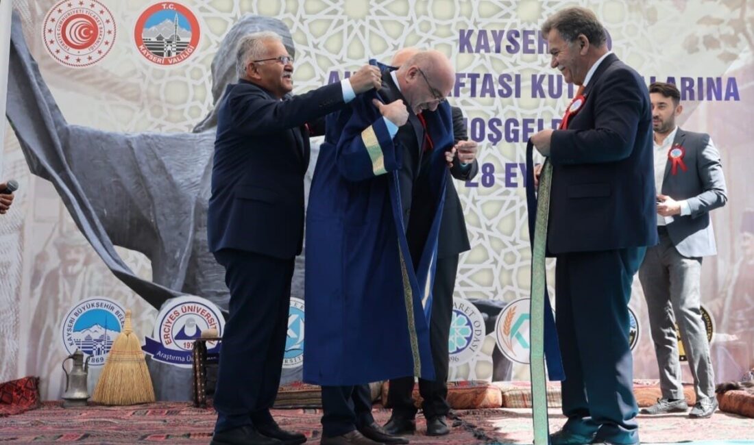 Kayseri Üniversitesi Rektörü Prof. Dr. Kurtuluş Karamustafa, 38. Ahilik Haftası