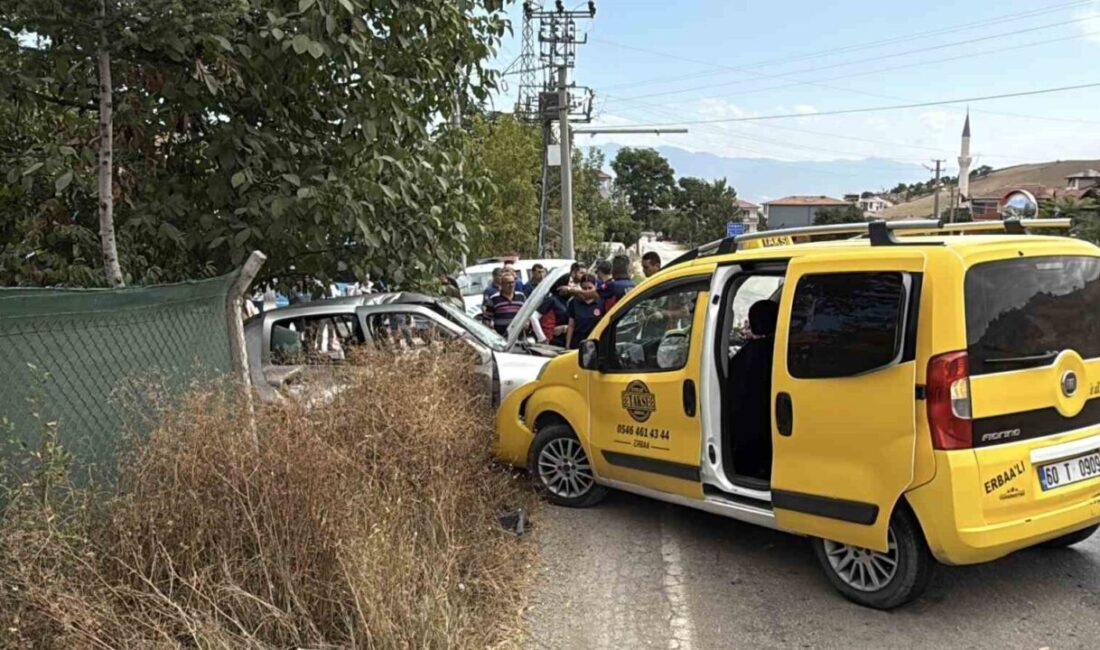 Tokat’ın Erbaa ilçesinde 28 Ağustos'ta meydana gelen trafik kazasında ağır