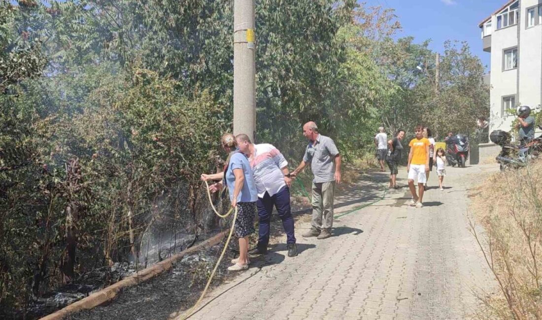 Edirne'nin Keşan ilçesinde Büyük Cami Mahallesi'nde çocukların patlattığı torpilden çıkan
