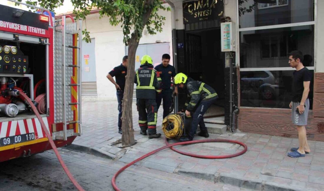 Aydın'ın Efeler ilçesinde M.E. isimli ev sahibinin kızartma yaparken tavada