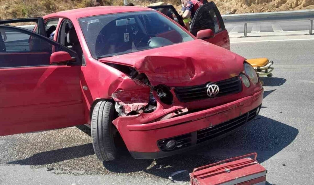 Bilecik'te seyir halindeyken kontrolden çıkan Şenay Ö.'nün kullandığı otomobil, bariyerlere