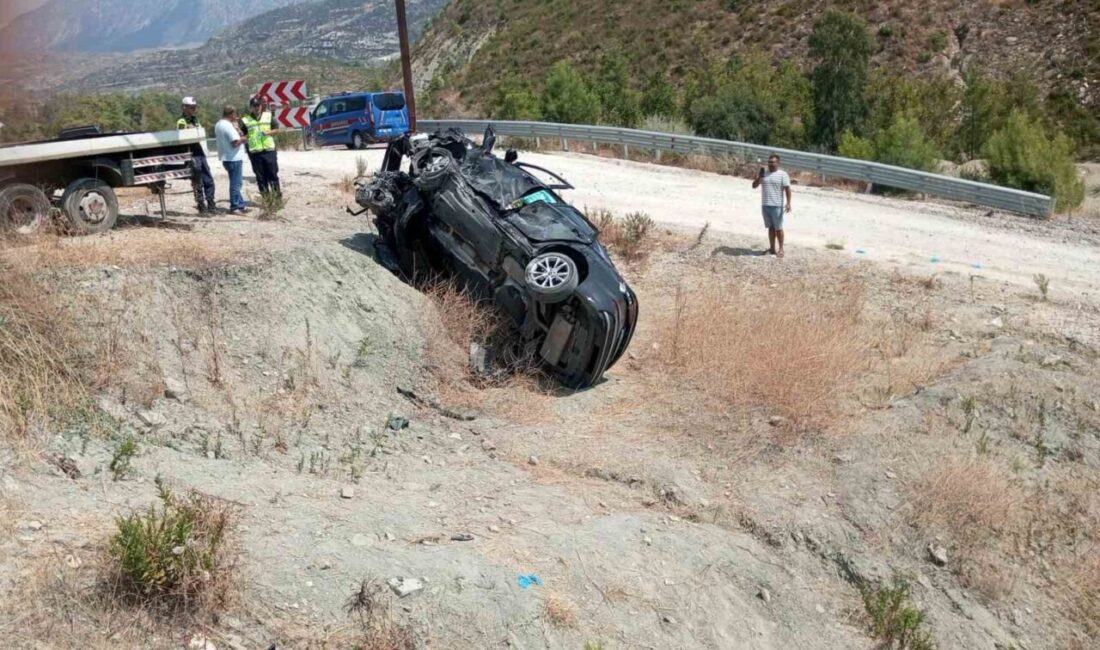 Manavgat'ta, Antalya-Konya D-687 Karayolu'nda sabah saatlerinde meydana gelen kazada, Hakan