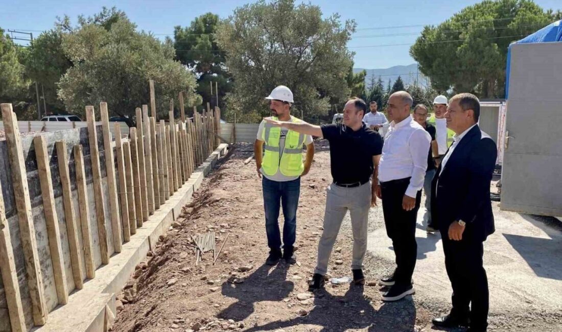 Körfez'de inşa edilecek Çamlıtepe Spor Kompleksi için çalışmalar başladı. Belediye