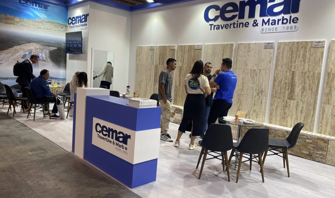 Cemar Traverten & Mermer, Manisa'nın Kula ilçesinden İtalya'nın Marmo+Mac Verona
