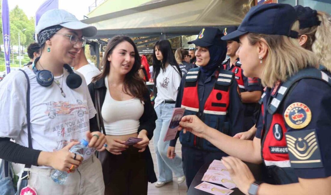 Manisa İl Jandarma Komutanlığı, 15 Eylül 2025'te Celal Bayar Üniversitesi'nde