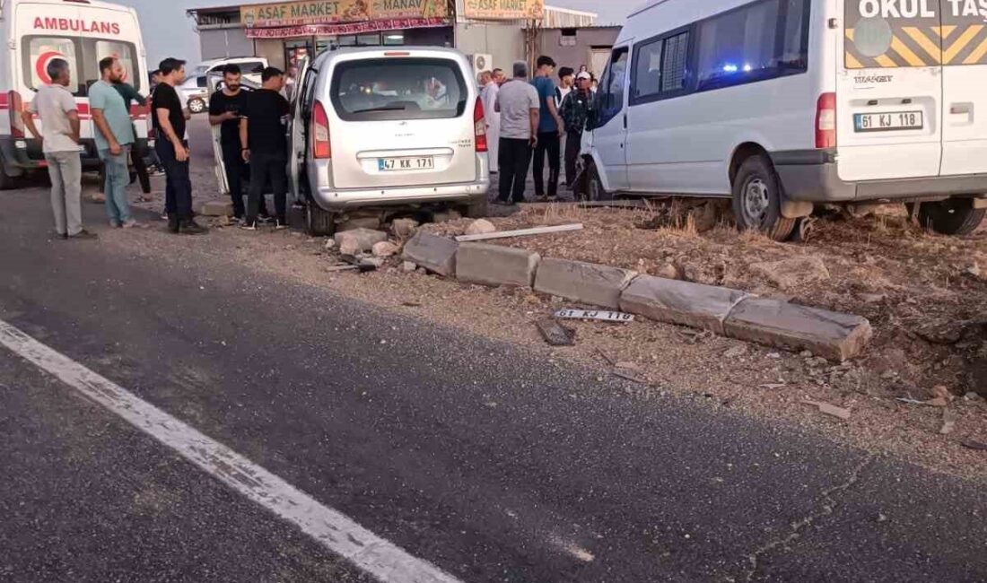 Mardin'in Kızıltepe ilçesinde gerçekleşen zincirleme trafik kazasında 9 kişi yaralandı.