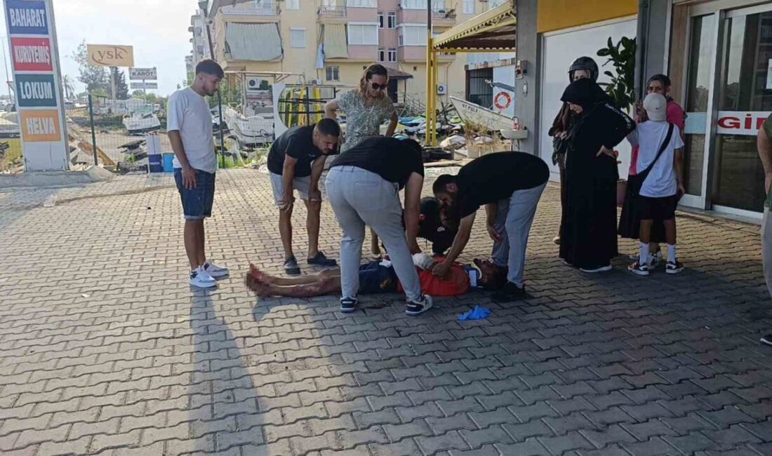 Antalya'nın Manavgat ilçesinde meydana gelen motosiklet kazasında sürücü Mustafa K.A.