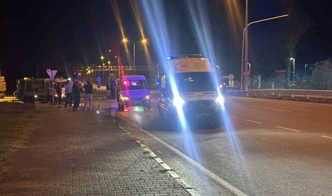 Ordu'nun Ünye ilçesinde, Yakup A.'nın kullandığı minibüs ile Arda T.'nin