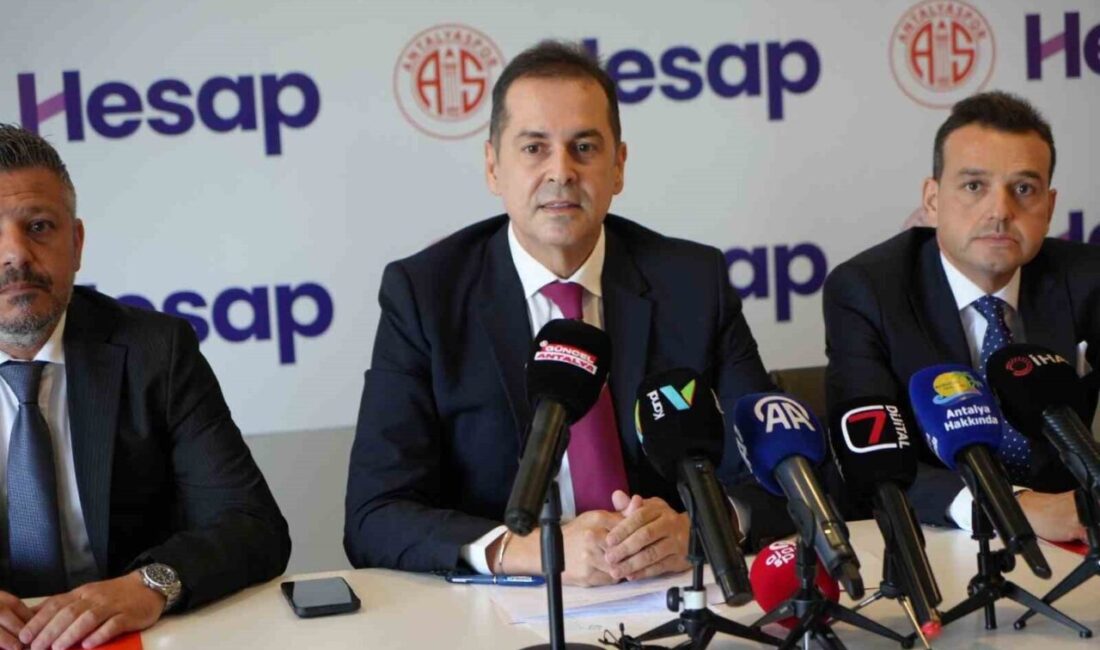 Antalyaspor Başkanı Rıza Perçin, 54 günlük görev süresinde kulubün mali