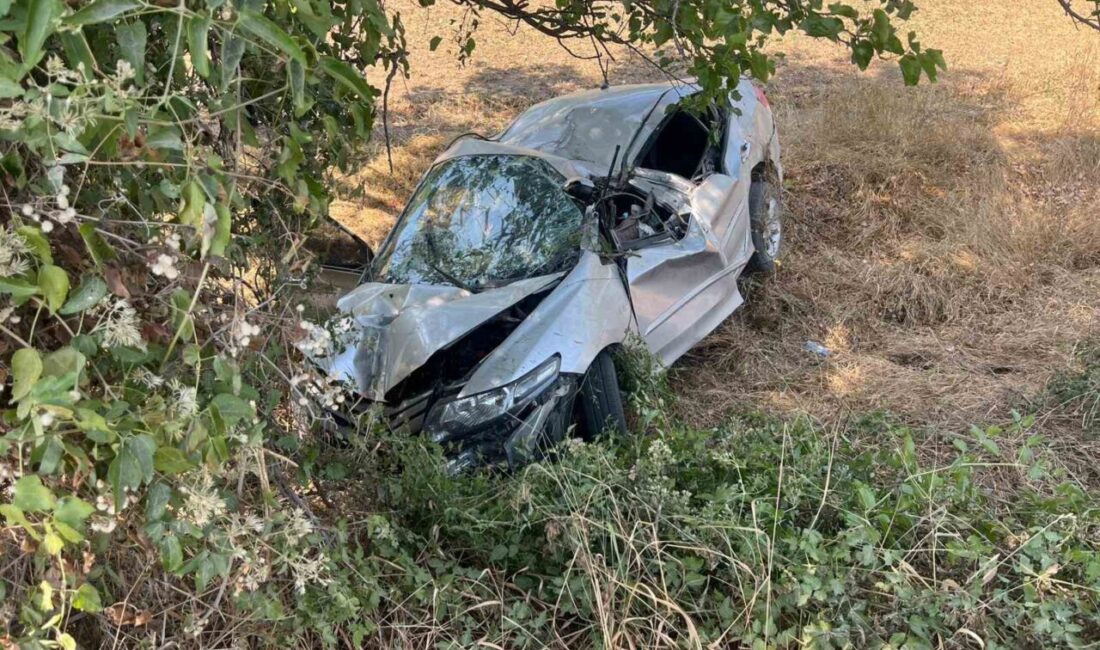 Kastamonu-Sinop karayolunda Kadir K. yönetimindeki otomobil, direksiyon hakimiyetini kaybederek şarampole