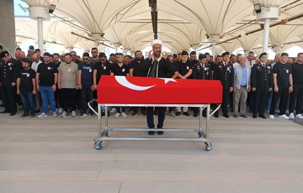 Ankara’da, Jandarma Uzman Çavuş Emre Bozkurt'un babası Ahmet Bozkurt, oğlunun