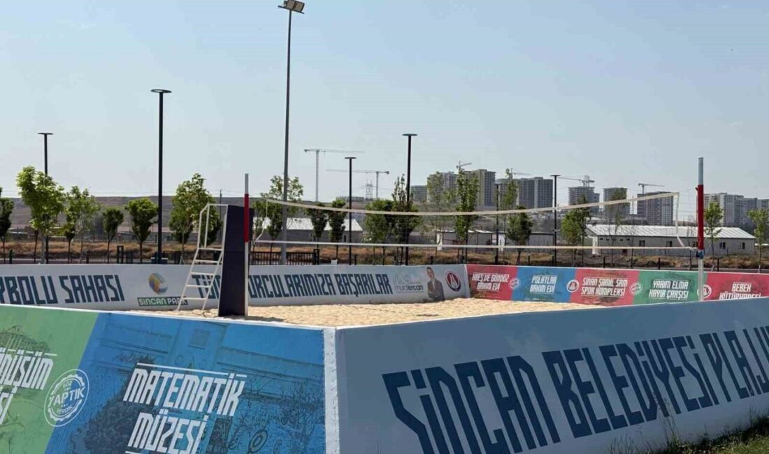 Sincan Belediyesi, 26-28 Eylül tarihleri arasında Sincan Park’ta Plaj Voleybol
