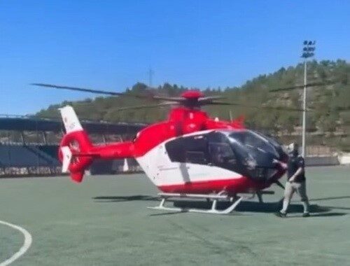 Sinop'un Durağan ilçesindeki bir köyde doğan bebek, doğum sonrası solunum